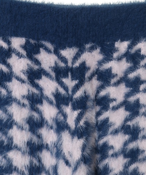 Candy Stripper(キャンディストリッパー)の「FLUFFY KNIT パンツ(その他パンツ・レディース・ブラック/ネイビー/ブラック×ブルー・2)」の19枚目の写真