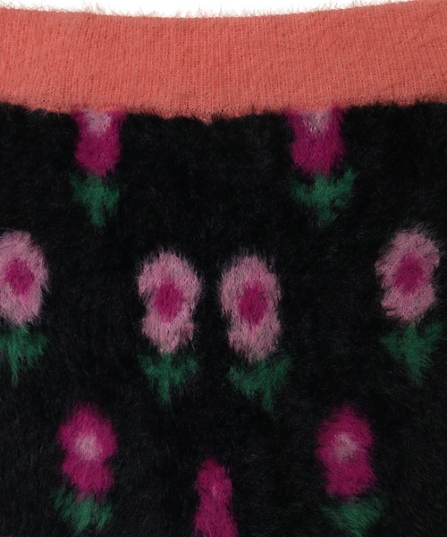 Candy Stripper(キャンディストリッパー)の「FLUFFY KNIT パンツ(その他パンツ・レディース・ブラック/ネイビー/ブラック×ブルー・2)」の22枚目の写真