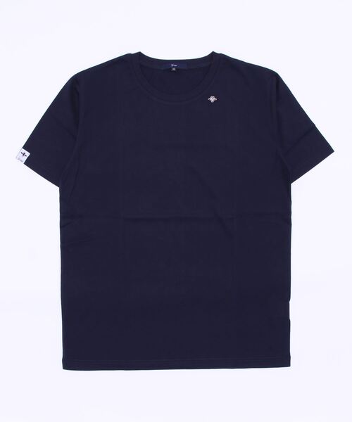 L.H.P Private Brand（エルエイチピープライベートブランド）の「＠シルケット　ＴＥＥ（Tシャツ/カットソー・メンズ・ホワイト/ブラック/ネイビー・48/46/50）」の3枚目の写真