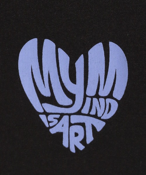 PAGEBOY(ページボーイ)の「ハートプチロゴTシャツ(Tシャツ/カットソー・レディース・ブラック/オフホワイト/モーブ系・FREE)」の14枚目の写真