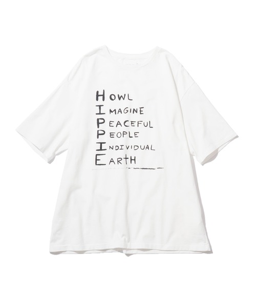 CAL O LINE（キャルオーライン）の「CAL O LINE/キャルオーライン HIPPIE T SHIRT プリントTシャツ（Tシャツ/カットソー・メンズ・ホワイト/ブラック・XL/L）」の14枚目の写真