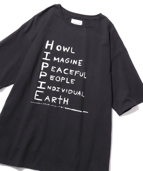 CAL O LINE（キャルオーライン）の「CAL O LINE/キャルオーライン HIPPIE T SHIRT プリントTシャツ（Tシャツ/カットソー・メンズ・ホワイト/ブラック・XL/L）」の18枚目の写真