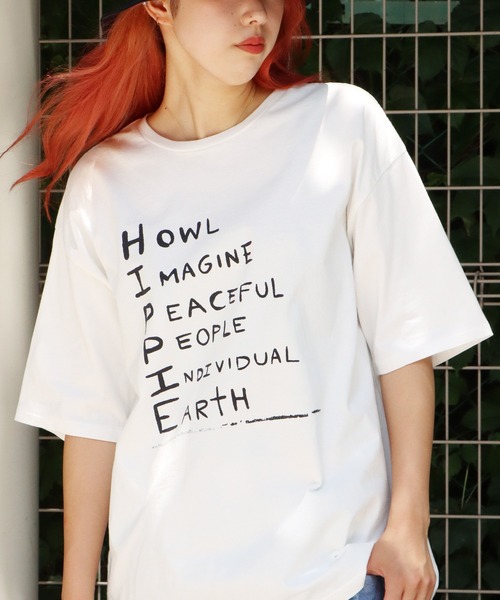 CAL O LINE（キャルオーライン）の「CAL O LINE/キャルオーライン HIPPIE T SHIRT プリントTシャツ（Tシャツ/カットソー・メンズ・ホワイト/ブラック・XL/L）」の22枚目の写真