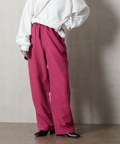 FREAK'S STORE（フリークスストア）の「【WEB限定】ピーチ起毛ワイド