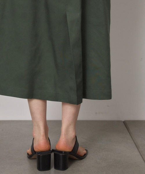 PUBLIC TOKYO(パブリックトウキョウ)の「ケープトレンチ・ジレ・ワンピース/ウォッシャブル(ワンピース・レディース・ブラウン/グリーン・FREE)」の22枚目の写真