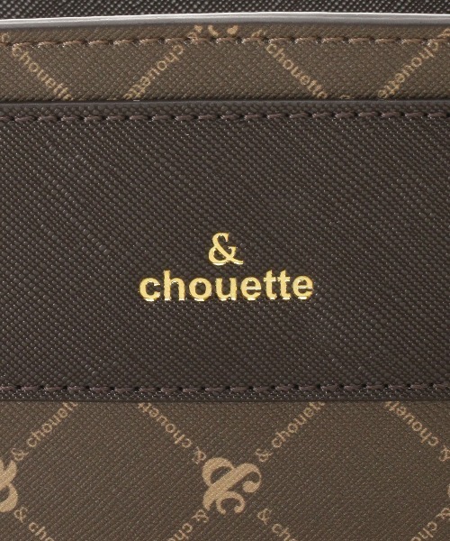 & chouette（アンドシュエット）の「モノグラム スポーティーラインショルダーバッグ（ショルダーバッグ・レディース・ダークブラウン/グレイッシュベージュ・FREE）」の11枚目の写真