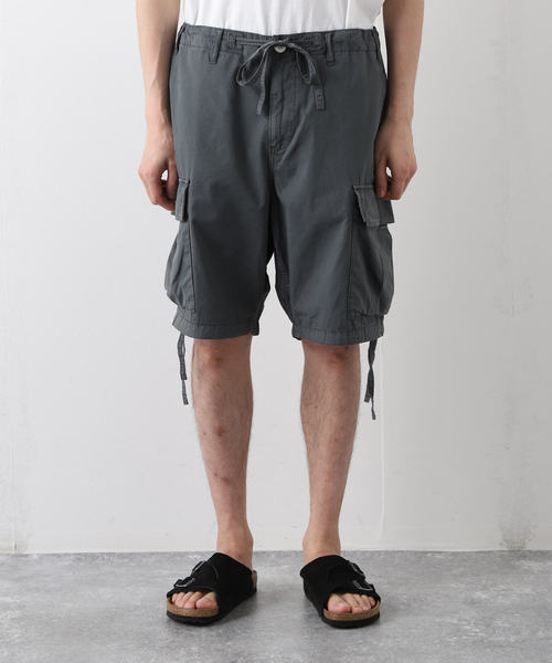 JOURNAL STANDARD（ジャーナルスタンダード）の「ピグメント カーゴ ショーツ（カーゴパンツ・メンズ・ブラック系その他/グレー/ピンク/ライトイエロー・MEDIUM/LARGE）」の9枚目の写真