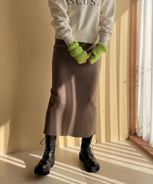 LOWRYS FARM | ソウバリニットタイトスカート　296113(スカート)