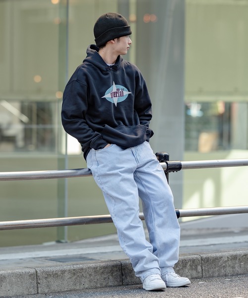 Levi's(リーバイス)の「Levi's/リーバイス SILVERTAB リラックスフィット グラフィック フーディー STAR ブラック(パーカー・メンズ・マルチ・S/XL/M/L)」の12枚目の写真