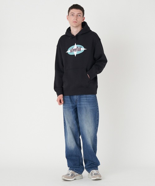 Levi's(リーバイス)の「Levi's/リーバイス SILVERTAB リラックスフィット グラフィック フーディー STAR ブラック(パーカー・メンズ・マルチ・S/XL/M/L)」の15枚目の写真