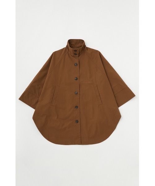 MOUSSY（マウジー）の「MILITARY PONCHO コート（ポンチョ・レディース・ブラウン/ダークネイビー/ベージュ・FREE）」の17枚目の写真