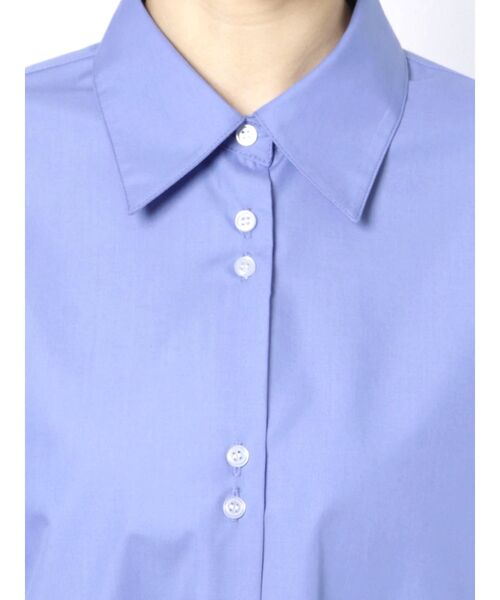 MURUA（ムルーア）の「マルチウェイスリーブシャツ【3WAY着用可能】（シャツ/ブラウス・レディース・その他1/ブルー/ホワイト・FREE）」の19枚目の写真