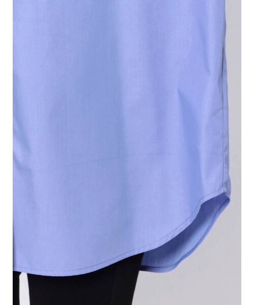 MURUA（ムルーア）の「マルチウェイスリーブシャツ【3WAY着用可能】（シャツ/ブラウス・レディース・その他1/ブルー/ホワイト・FREE）」の21枚目の写真