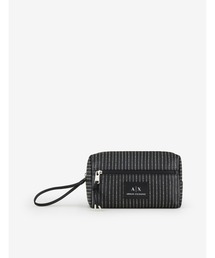 ARMANI EXCHANGE | 【A|X アルマーニ エクスチェンジ】ストライプAXロゴ　ポーチ(ポーチ)