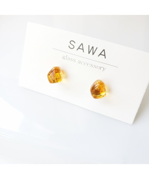 tone（トーン）の「【sawa】一粒ピアス(MA)（ピアス（両耳用）・レディース・スカイブルー/グレー/ターコイズブルー/ライム/ブルー/その他/クリア/ラベンダー/ピンク系その他/シャンパン/ブラウン/パープル系その他/パープル系その他2/パープル系その他3/ブルー系その他2/グリーン系その他/ブルー系その他/カーキ/ブルー系その他3/グリーン・FREE）」の19枚目の写真