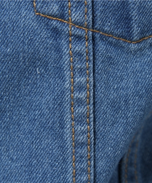 Chico(チコ)の「デニムGジャン(デニムジャケット・レディース・ネイビー/ブルー/ホワイト・FREE)」の14枚目の写真