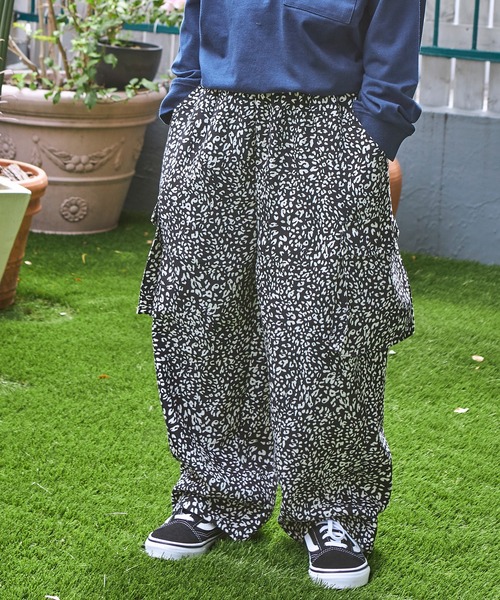 PAIRMANON STREET（ペアマノンストリート）の「【PAIRMANON STREET】バルーンシルエットカーゴパンツ（カーゴパンツ・キッズ・ブラック/ダークグリーン/ベージュ/グレー/オレンジ/その他/カモフラージュ/その他1・90/110/120/130/150/100/140）」の6枚目の写真