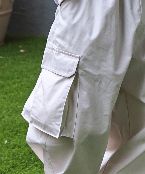 PAIRMANON STREET（ペアマノンストリート）の「【PAIRMANON STREET】バルーンシルエットカーゴパンツ（カーゴパンツ・キッズ・ブラック/ダークグリーン/ベージュ/グレー/オレンジ/その他/カモフラージュ/その他1・90/110/120/130/150/100/140）」の11枚目の写真