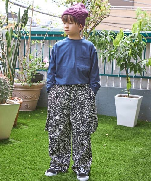 PAIRMANON STREET（ペアマノンストリート）の「【PAIRMANON STREET】バルーンシルエットカーゴパンツ（カーゴパンツ・キッズ・ブラック/ダークグリーン/ベージュ/グレー/オレンジ/その他/カモフラージュ/その他1・90/110/120/130/150/100/140）」の20枚目の写真