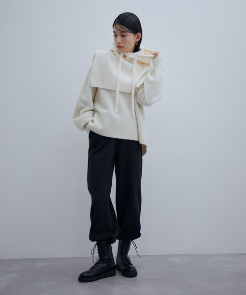 ファーニットプルオーバー　adam et rope ファーニットプルオーバー | アダムエロペ(ADAM ET ROPE') | マルイ