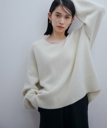 ADAM ET ROPE' | ファーニットプルオーバー(ニット/セーター)