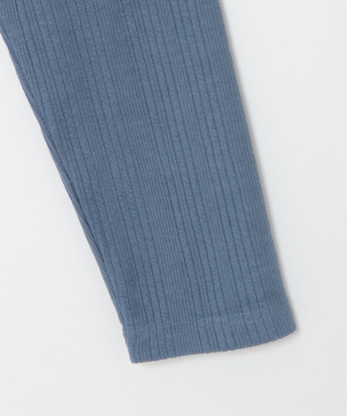 sleeping.com（スリーピングドットコム）の「オリジナルの香り付き素材 レディス・ランダムストライプジャガードカットソー羽織（ルームウェア/パジャマ・レディース・ブルー/オリーブ・ﾌﾘ-）」の7枚目の写真