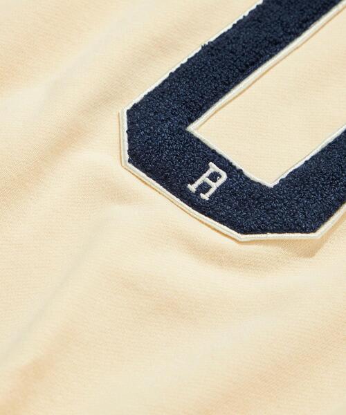 green label relaxing（グリーンレーベルリラクシング）の「【WEB限定】＜kinokoさん × GLR or＞ 刺繍 レタード 長袖 スウェット（スウェット・メンズ・オフホワイト/レッド/ネイビー・S/M/L）」の11枚目の写真