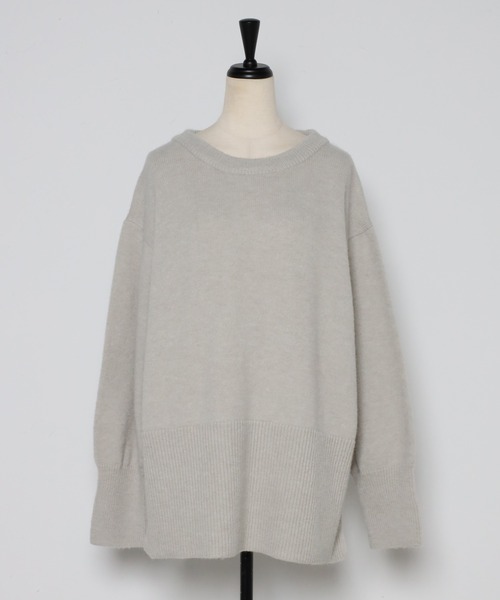 Bonjour Sagan(ボンジュールサガン)の「裾リブニット(ニット/セーター・レディース・ホワイト/グレー/ピンク/レッド系その他・FREE)」の17枚目の写真