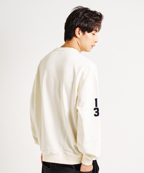 SKOOKUM（スクーカム）の「SKOOKUM LOGO SWEAT/スクーカム ロゴスウェット（スウェット・メンズ・グレー/ネイビー/アイボリー・M/L）」の10枚目の写真