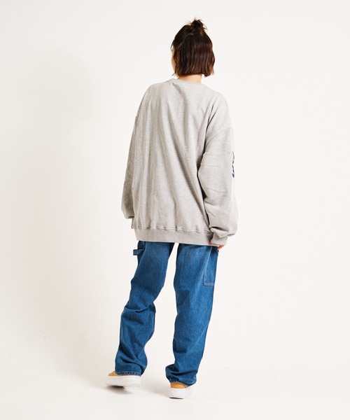 SKOOKUM（スクーカム）の「SKOOKUM LOGO SWEAT/スクーカム ロゴスウェット（スウェット・メンズ・グレー/ネイビー/アイボリー・M/L）」の18枚目の写真