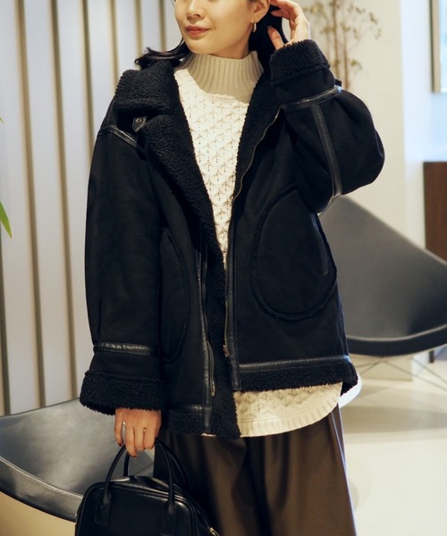 【美品】ビームス フライトジャケット　MA-1 リバーシブル ブラック L BEAMS（ビームス）リラックスフィット THERMOLITE(R) MA-1 （撥水