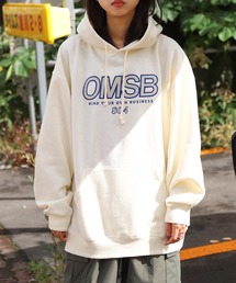 ZIP FIVE | 【肉厚】プリントデザイン オーバーサイズパーカー　韓国風プリント/バックプリント/古着風プリント【ユニセックス】【ビッグシルエットサイズ】(パーカー)