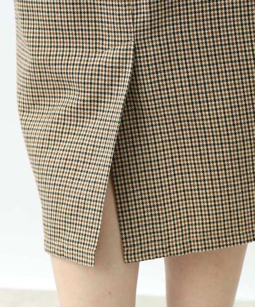 DRESKIP(ドレスキップ)の「◆【Iラインで上品】ラップ風ナロースカート(スカート・レディース・ボルドー/ベージュ系その他2/ブラック系1/ネイビー系1/ブラック・04/02/03)」の6枚目の写真