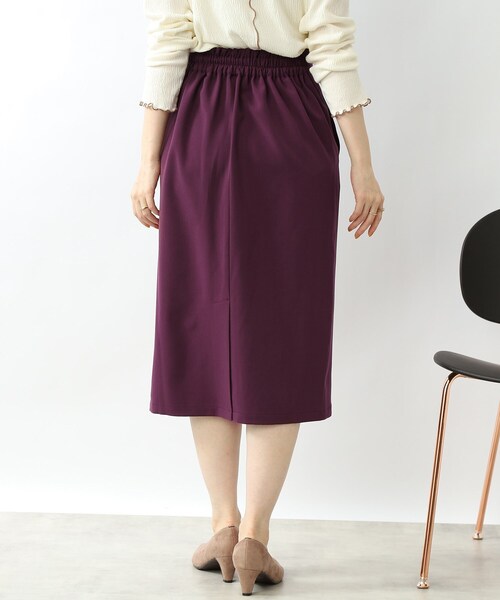 DRESKIP(ドレスキップ)の「◆【Iラインで上品】ラップ風ナロースカート(スカート・レディース・ボルドー/ベージュ系その他2/ブラック系1/ネイビー系1/ブラック・04/02/03)」の17枚目の写真