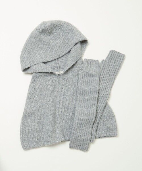 FREAK'S STORE(フリークスストア)の「【WEB限定】バラクラバアームウォマーセット(マフラー・レディース・グレー/ブラック/ベージュ/オレンジ・ONE SIZE)」の2枚目の写真