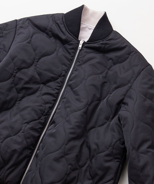 OUTDOOR PRODUCTS APPAREL(アウトドアプロダクツアパレル)の「2WAY リバーシブル ビッグシルエット バルーンシルエット MA-1 ジャケット(MA-1・レディース・ブラック/ブラウン/カーキ・MEDIUM)」の1枚目の写真