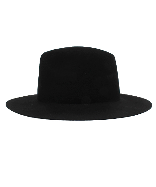 WEGO（ウィゴー）の「WEGO/ツバ広フェルトハット（ハット・レディース・ブラック/ダークグレー/ワインレッド・FREE）」の4枚目の写真