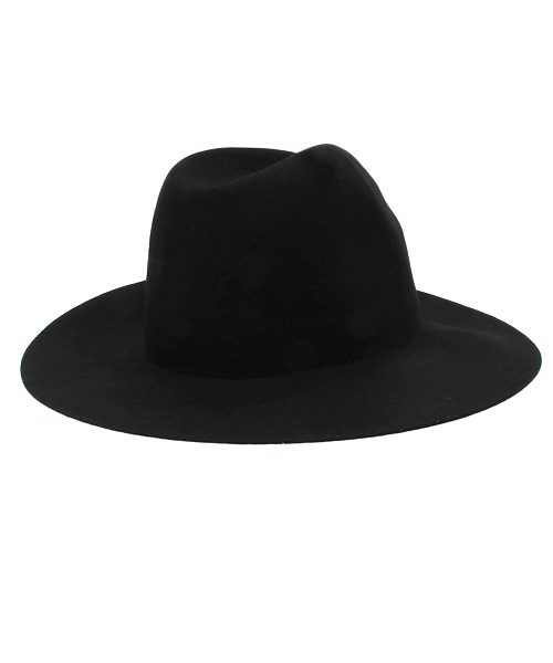 WEGO（ウィゴー）の「WEGO/ツバ広フェルトハット（ハット・レディース・ブラック/ダークグレー/ワインレッド・FREE）」の5枚目の写真