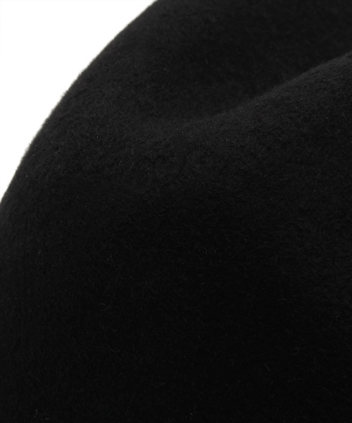 WEGO（ウィゴー）の「WEGO/ツバ広フェルトハット（ハット・レディース・ブラック/ダークグレー/ワインレッド・FREE）」の7枚目の写真