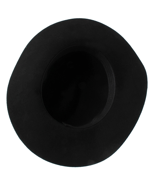 WEGO（ウィゴー）の「WEGO/ツバ広フェルトハット（ハット・レディース・ブラック/ダークグレー/ワインレッド・FREE）」の8枚目の写真