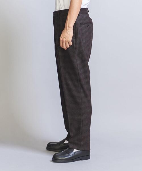 BEAUTY&YOUTH UNITED ARROWS（ビューティーアンドユースユナイテッドアローズ）の「リニュール リラックス ノープリーツ パンツ【セットアップ対応】（スラックス・メンズ・ネイビー/ダークブラウン・S/M/L/XL）」の8枚目の写真