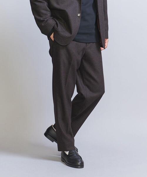 BEAUTY&YOUTH UNITED ARROWS（ビューティーアンドユースユナイテッドアローズ）の「リニュール リラックス ノープリーツ パンツ【セットアップ対応】（スラックス・メンズ・ネイビー/ダークブラウン・S/M/L/XL）」の10枚目の写真