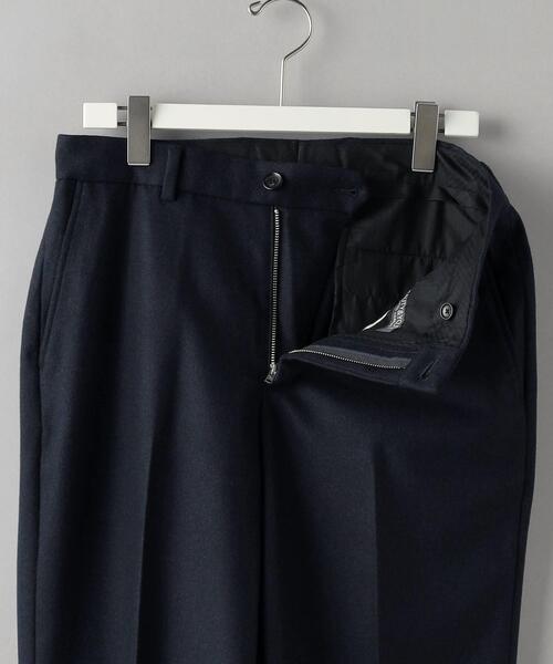 BEAUTY&YOUTH UNITED ARROWS（ビューティーアンドユースユナイテッドアローズ）の「リニュール リラックス ノープリーツ パンツ【セットアップ対応】（スラックス・メンズ・ネイビー/ダークブラウン・S/M/L/XL）」の17枚目の写真