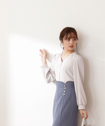 PROPORTION BODY DRESSING | パールブラウス/1212210915(シャツ/ブラウス)