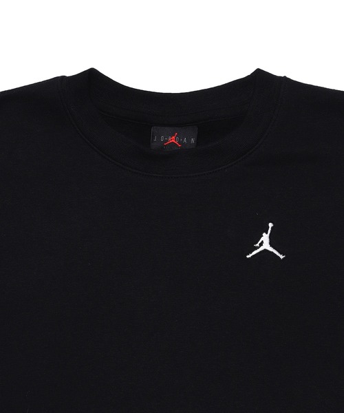 JORDAN BRAND(ジョーダンブランド)の「WMNS JORDAN FLIGHT CORE FLEECE L/S CREW DQ4463-010(スウェット・レディース・ブラック・LARGE/MEDIUM/SMALL)」の3枚目の写真
