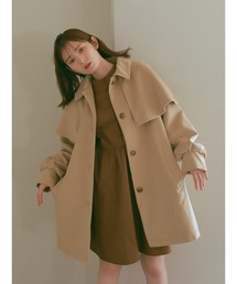 ehka sopo | 【so4u×ehkasopo】ケープ付コート(その他アウター)