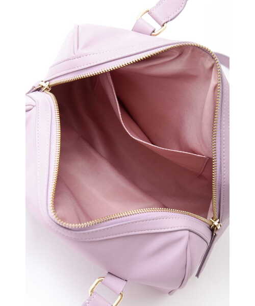 JILL STUART（ジルスチュアート）の「◆ソフィアボストンバッグ（ショルダーバッグ・レディース・ベージュ/パープル・ﾌﾘ-）」の7枚目の写真