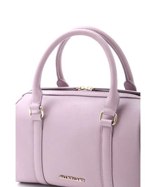 JILL STUART（ジルスチュアート）の「◆ソフィアボストンバッグ（ショルダーバッグ・レディース・ベージュ/パープル・ﾌﾘ-）」の13枚目の写真