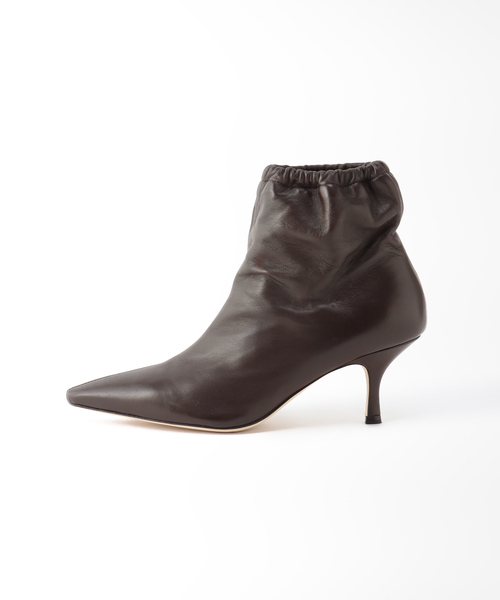 Deuxieme Classe（ドゥーズィエムクラス）の「【BRENTELLA/ブレンテッラ】 SHIRRING SHORT ブーツ（ブーツ・レディース・ブラウン・36/37/38/39/35）」の18枚目の写真