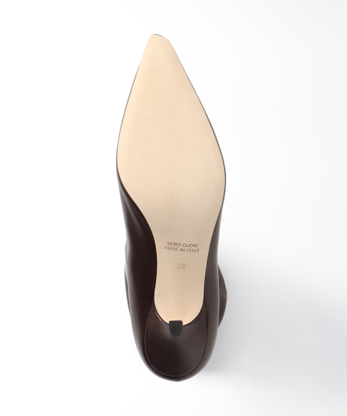 Deuxieme Classe（ドゥーズィエムクラス）の「【BRENTELLA/ブレンテッラ】 SHIRRING SHORT ブーツ（ブーツ・レディース・ブラウン・36/37/38/39/35）」の5枚目の写真